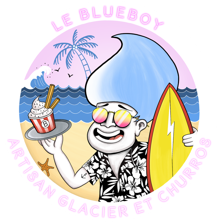 Le Blueboy — artisan glacier et churros